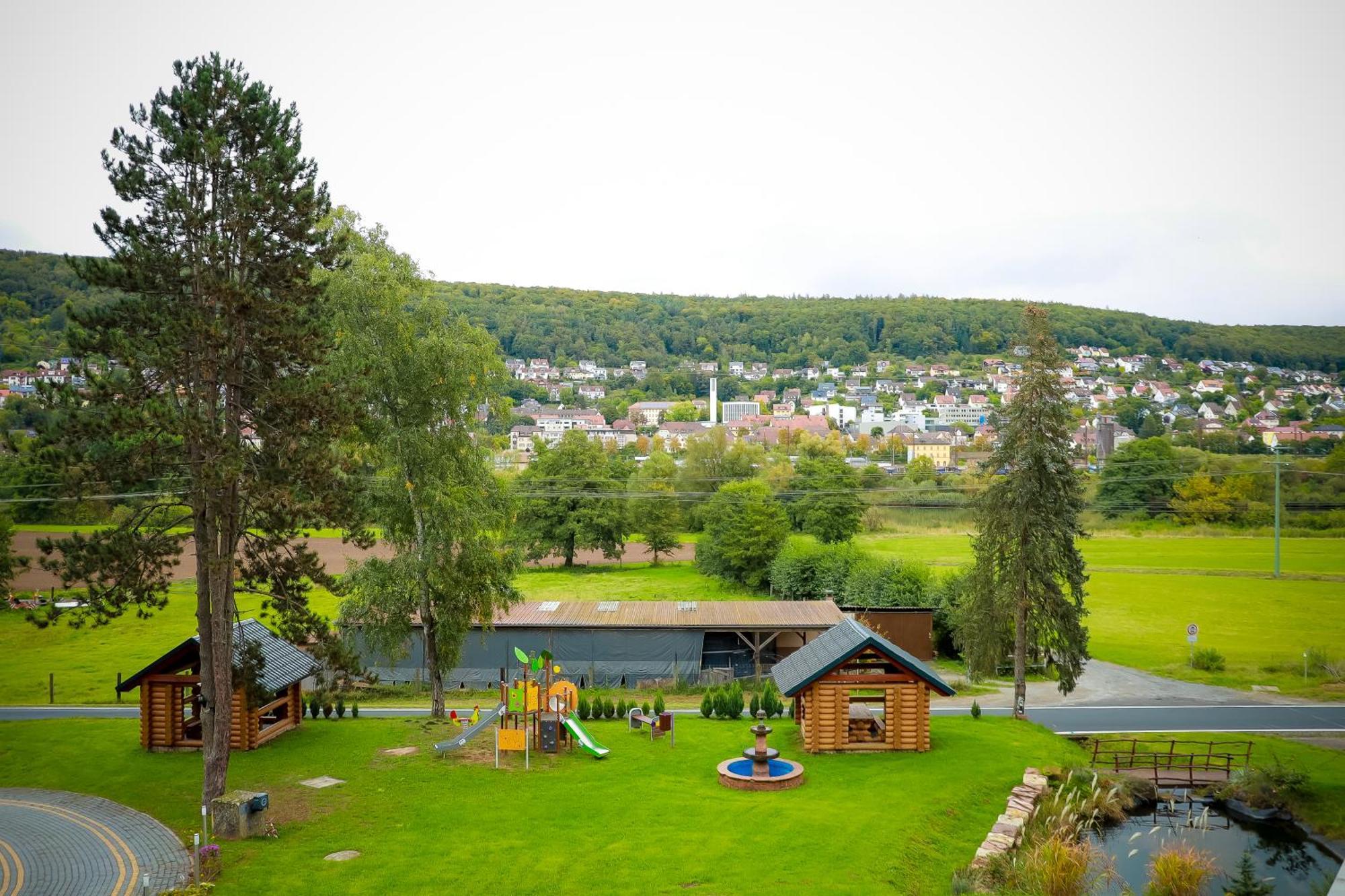 Main Spessart Terrasse Hotel & Restaurant Gemunden am Main Buitenkant foto